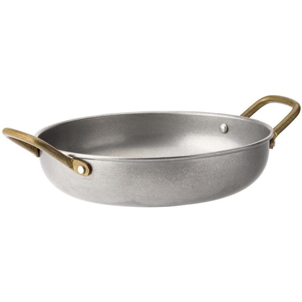 Utopia Vintage Brass Handled Dishes 195mm (6 Pack)