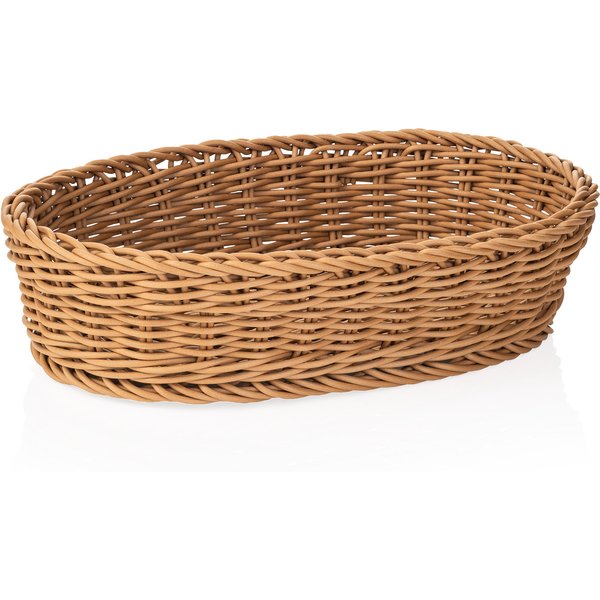 Weaver Pro Buffet Basket Oval Beige Polypropylene