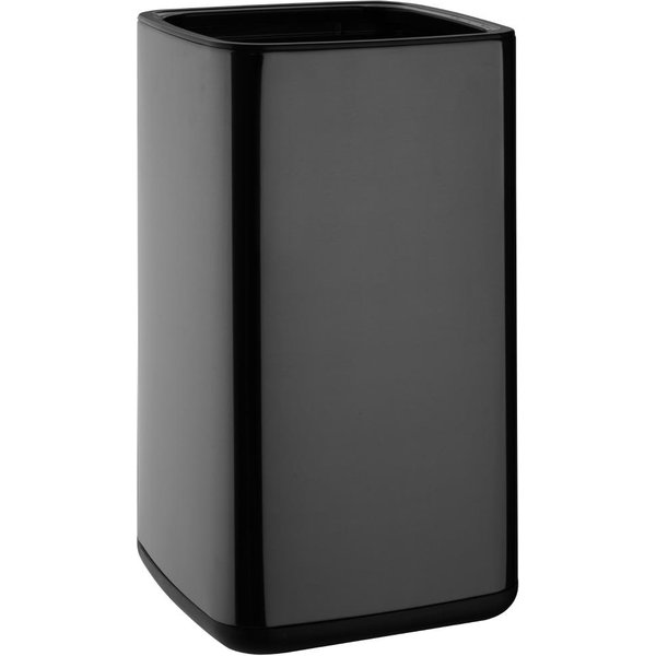 Bolero Square Waste Bin Titanium Black 7Ltr