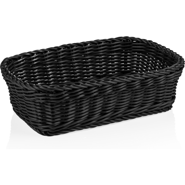 Weaver Pro Buffet Basket Black Polypropylene 31x21x9 cm