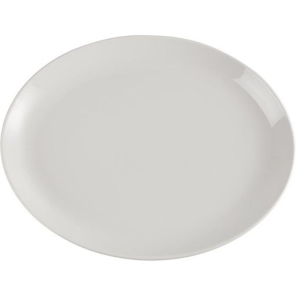 Churchill Plain Whiteware Oval Plates 340mm (12 Pack)