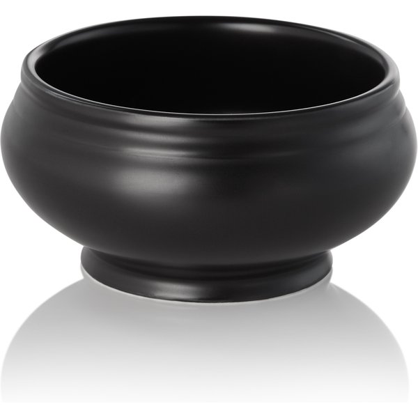 Was Germany Tureen Black Porcelain Dia 12.5 cm 0.5 L