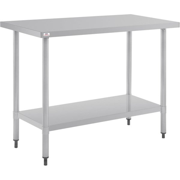 Nisbets Essentials Self Assembly Stainless Steel Table 1200 x 600mm