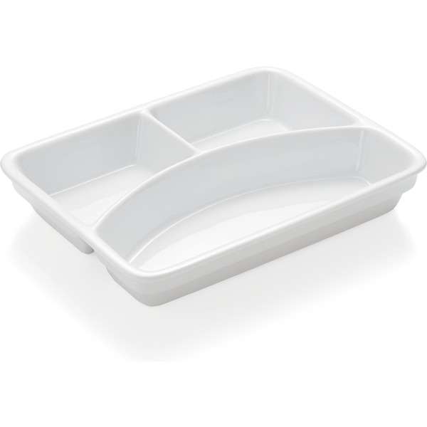 Was Germany Compartment Plate Set Porcelain 3-Fold Pack of 3