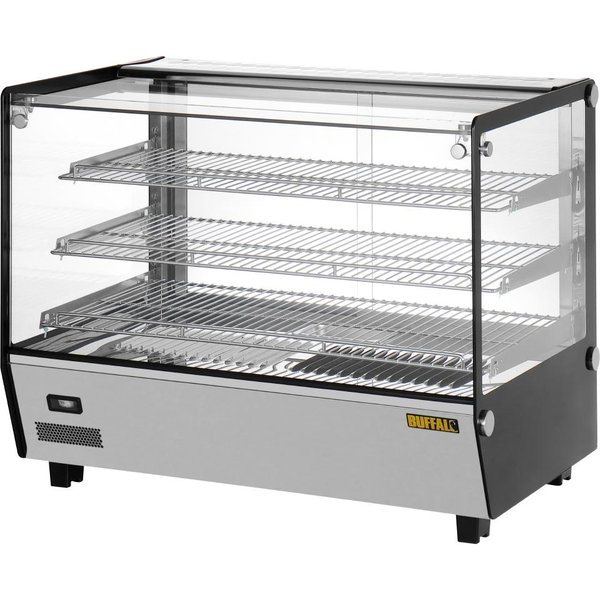 Buffalo Square Countertop Heated Display Merchandiser 160Ltr