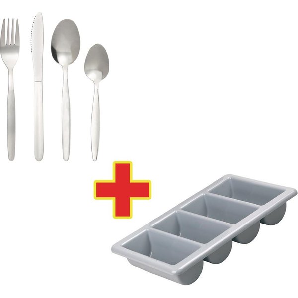 Special Offer Olympia Kelso Cutlery with Tray Combo Deal (240 pack)
