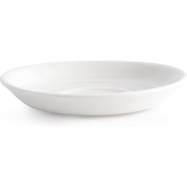 Churchill Plain Whiteware Saucers 114mm (24 Pack)