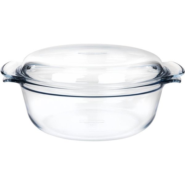 Pyrex Round Glass Casserole Dish 3.75Ltr