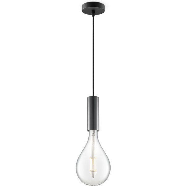 Home sweet home hanglamp Saga zwart Pear - helder