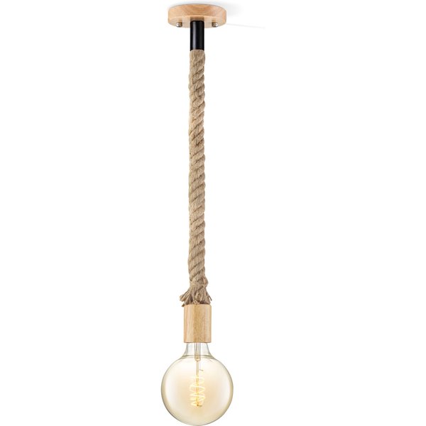Home sweet home hanglamp Leonardo Spiral g125 - amber