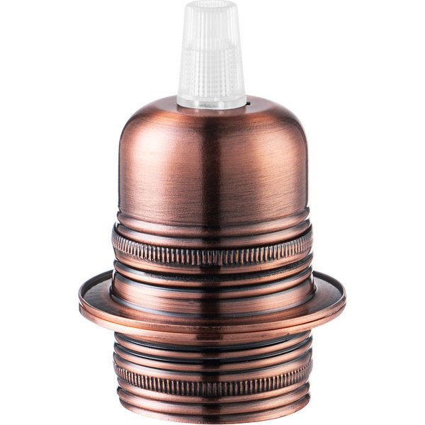 Home sweet home metalen 2-rings fitting E27 - koper