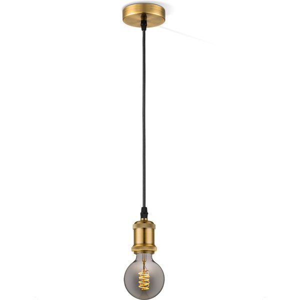 Home sweet home hanglamp Vintage Spiral g95 - Brons - smoke