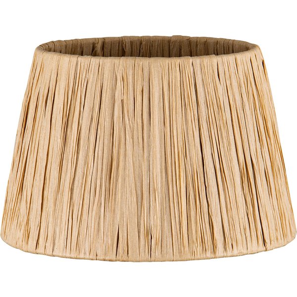 Raffia lampenkap - Conisch - beige - Boheemse stijl - ø20 x 13 cm - E27 fitting - Ontworpen voor tafellampen en Pendellamp - Ontworpen voor woonkamer en eetkamer