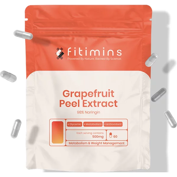 Grapefruit Peel Extract 500mg Capsules
