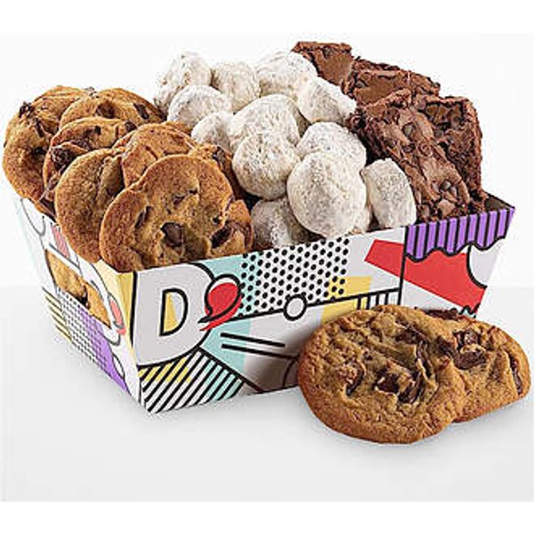 David's Cookies - Cookie and Brownie Crate - Standard - FedEx