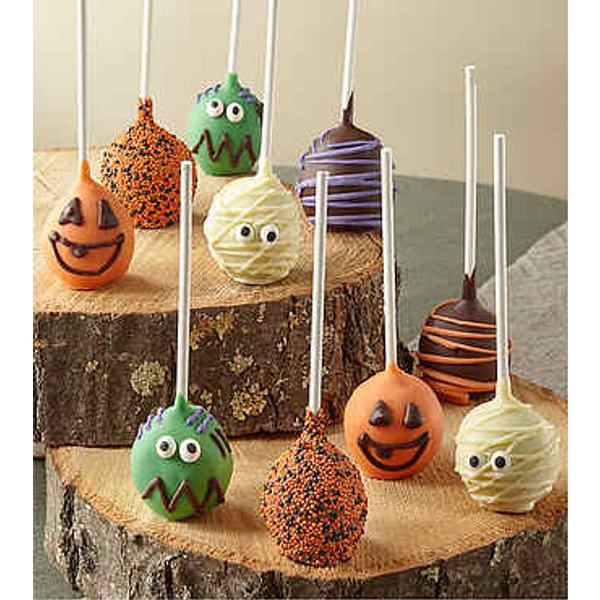 Chocolate Boo Cake Pops - FedEx