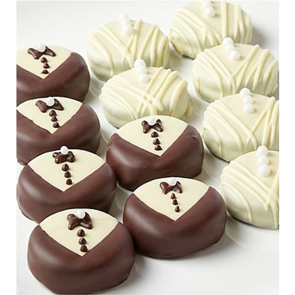 Wedding Belgian Chocolate Covered Oreos - FedEx