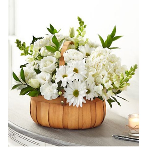 Pure Ivory Basket
