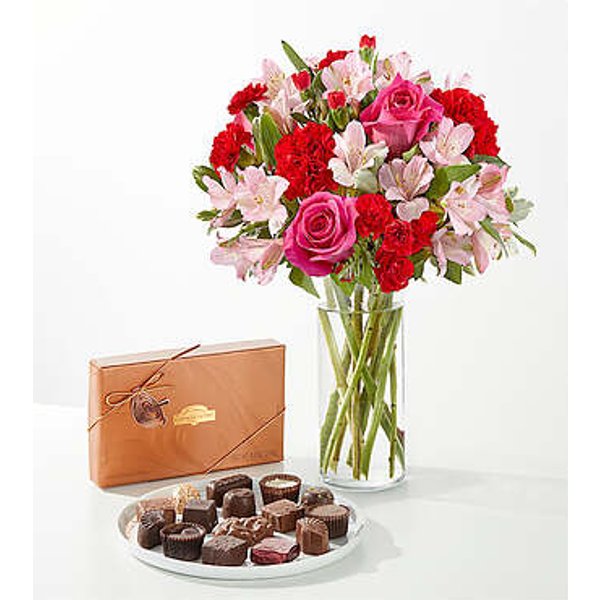 You're Precious Bouquet and Chocolate Gift Set