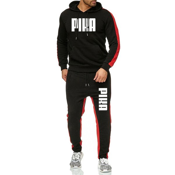 Men's Clothing Men's Sports Casual Suit Sweatshirt And Sweatpants With Trendy Brand Fashion Two-Piece Set Men's Pullover Hoodie-image