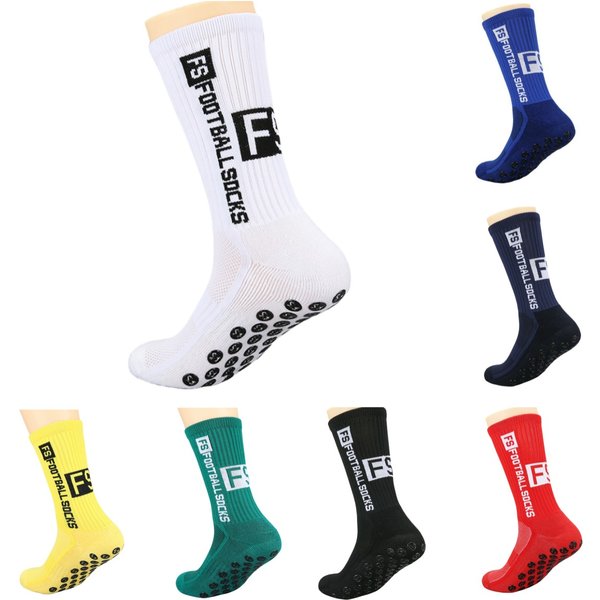 Cross Border Footballsocks Hot Selling Towel Bottom Silicone Anti Slip And Deodorizing Professional Sports Football Socks-image