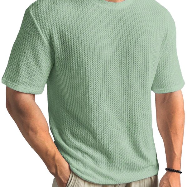 Men's Clothing Summer T Shirt Short Sleeve Casual Versatile Handsome