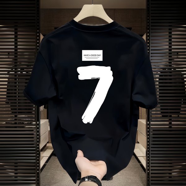 Men's Clothing Cotton Short Sleeved T Shirt For Men Ins Trendy Street Loose Tops T Shirt For Men Summer