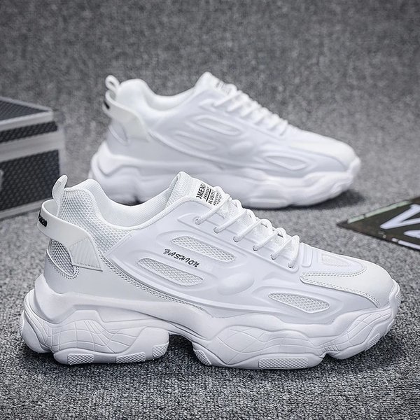 Chunky Sneakers Fashion Men Brand White Male Casual Autumn Platform Vulcanized Shoes Zapato Para Hombre