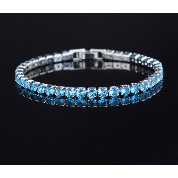 Men's Hip-Hop Micro Pave Diamond Tennis Bracelet For Women Jewelry Hot-image