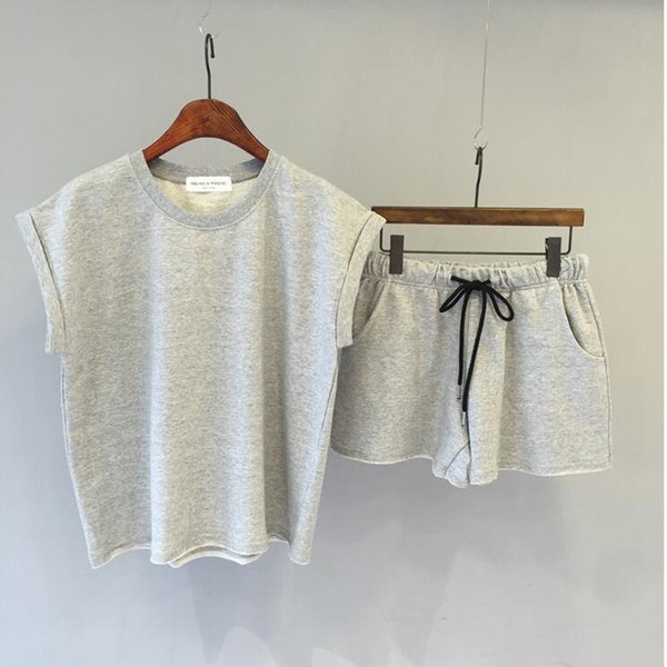 Women's Spring And Summer Sports Suit For Women, Fashionable, Casual, Western-Style, Age-Reducing, Slimming, Small Fragrance Suit For Women-image