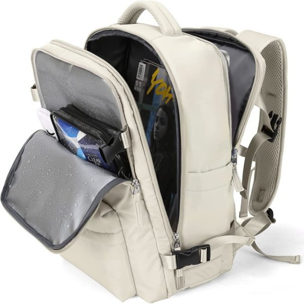 Large capacity travel bag toiletry bag portable storage bag travel toiletry set USB backpack storage