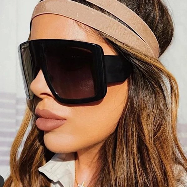 New Arrivals Oversized Punk Square Sunglasses Women Y2K Unique Men Trendy Goggle Sports Sun Glasses Brand Designer New Eyewear UV400-image