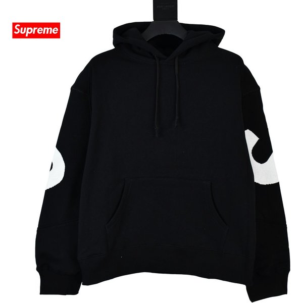 Supreme 26SS Autumn And Winter High-quality Hooded Retro Art Printed Loose Casual Long Sleeved Sweatshirt
