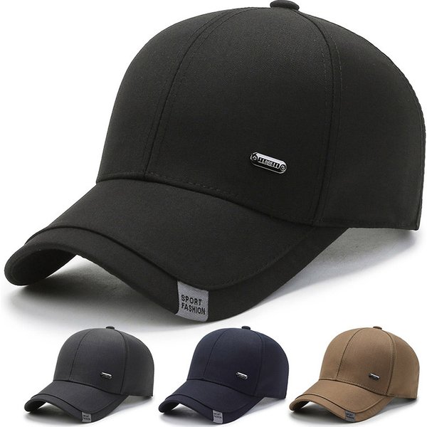 New Men Business Snapback Baseball Male Outdoor Sports Sunshade Cap Women Fashion Letter Hat Cotton Visors Adjustable