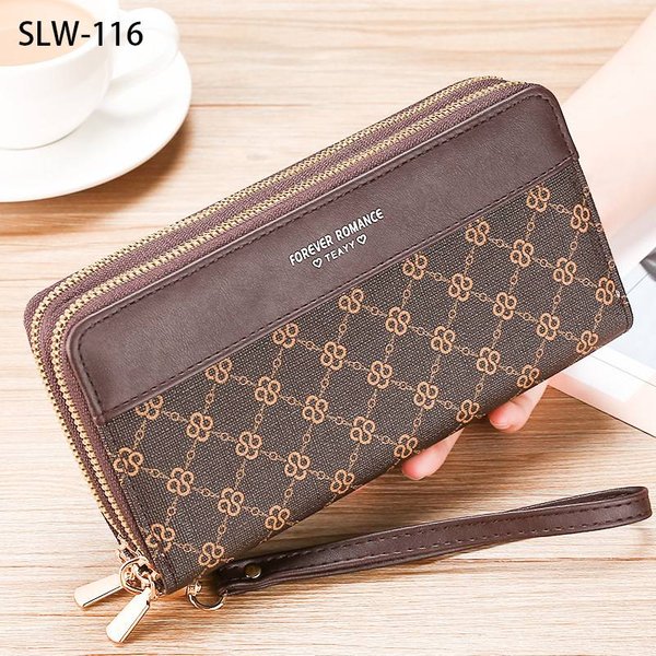 Purse Wallet Clutch Bag Purse Long Women's Simple Stylish Zipper Bag Hand Hold Bag Large Capacity Wallet Women's Purse-image