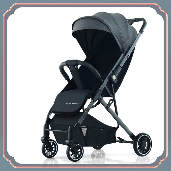 Baby Stroller Wholesale High View Baby Stroller, Can Sit Or Lie Down, One Button Folding Baby Stroller, Baby Stroller, Lightweight And Shock Absorbing-image