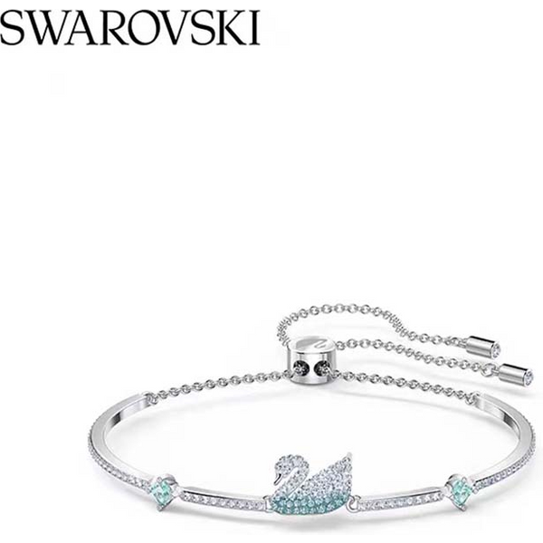 Swarovski Blue Swan Iconic Swan Fresh Elegant Classic Women's Bracelet-image