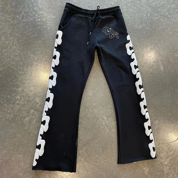Y2K Cargo Pant Overalls Minus Haruku Fashion Casual Loose Men Rock Straight Wide Leg Pants Hip Hop Streetwear Joggers-image