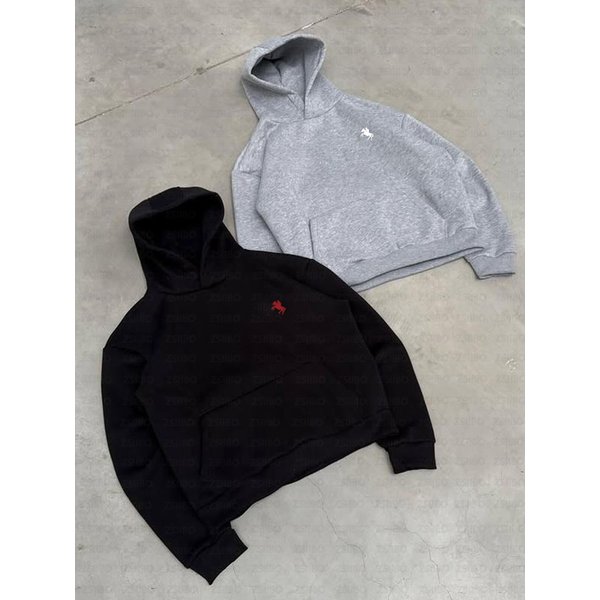 Y2K Retro Hoodie & Jogger Set, Streetwear Two-Piece Outfit, Vintage-Inspired Unisex Lounge Wear