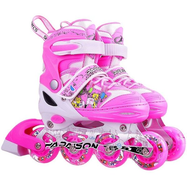 Sports & Outdoor Double Row Roller Skates Beginners Children Adult Professional Roller Skates Double Barbuckle Roller Skates-image