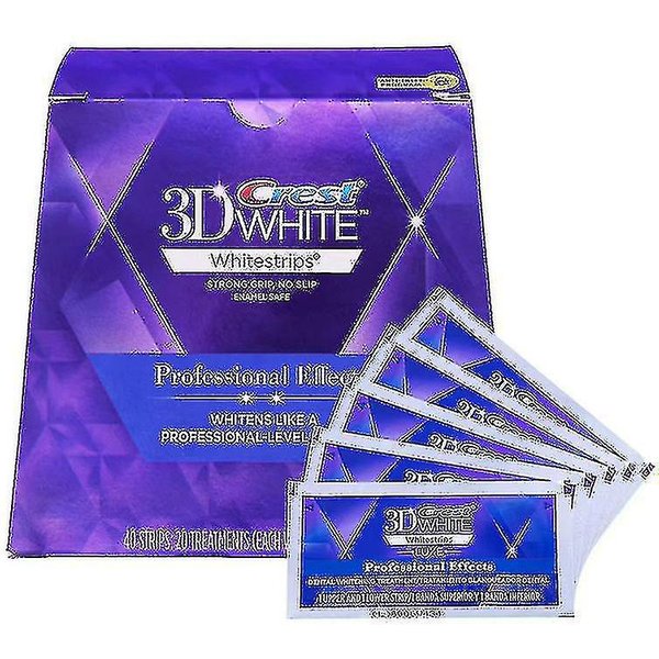 ()3D Professional Effect - Teeth Whitening Strips 3D White Luxe Professional Effects - Teeth Whitening Kit Shzev-image