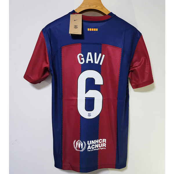 GAVI #6 Soccer Jersey Football Home Shirt Jersey Adult man - all size