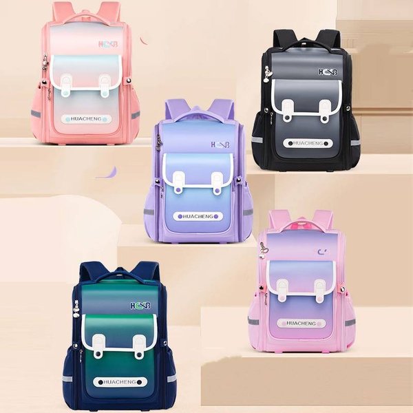 Kids Bags High End Backpack Elementary School Student Backpack 1 6 Grade Large Capacity Bag Men And Women Weight Reducing Children's Bag-image