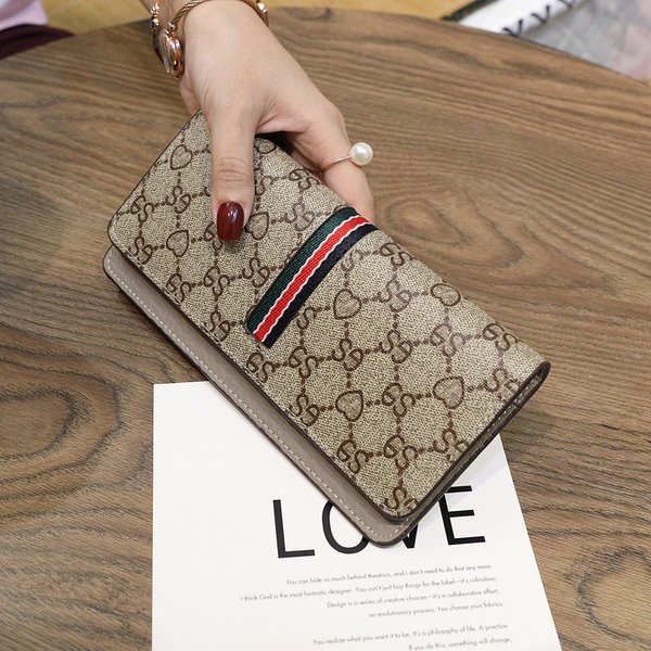 Women's Bags Wallet For Women Long New Ultra Thin Wallet Simple And Versatile Atmospheric Card Holder Net Celebrity Niche Design Trend