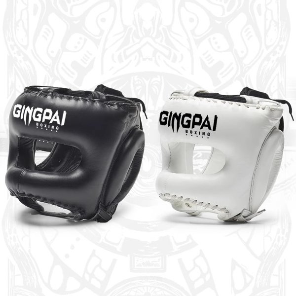 Closed Beam Protection Helmet Nose Adult Full Surround Boxing Head Guard Sanda Muay Thai Taekwondo Protective Gear