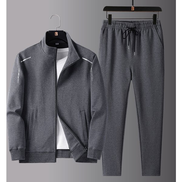 Men's Suits Sweatshirt Two-Piece Suits Men's Fashion Trend Sportswear Suits Men's Casual Jackets