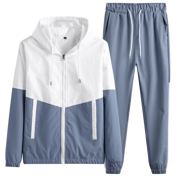 VêTements Pour Hommes Japonais Et CoréEns, Nouveaux Costumes De Sport Pour Hommes, VêTements DéContractéS D'automne Pour Hommes, Leggings De Style CoréEn, Veste à Capuche, Vente En Gros-image