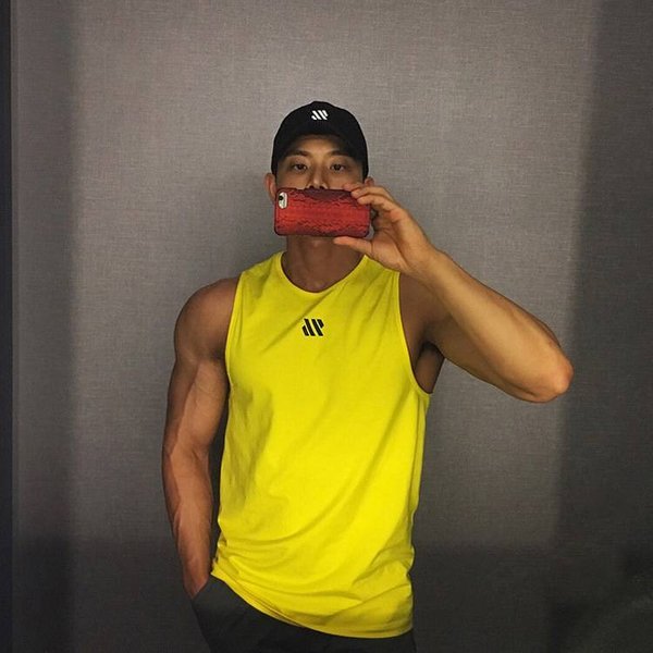 Men's Clothing Quick Drying Fitness Vest Sleeveless Waistcoat Loose Clothes Hurdles Basketball Training Sports Tops-image