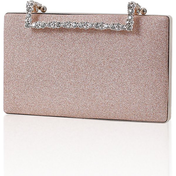 New Glitter Party Dinner Bag Diamond Bridal Bag Dress Clutch Women's Chain Bag Shoulder Bag-image