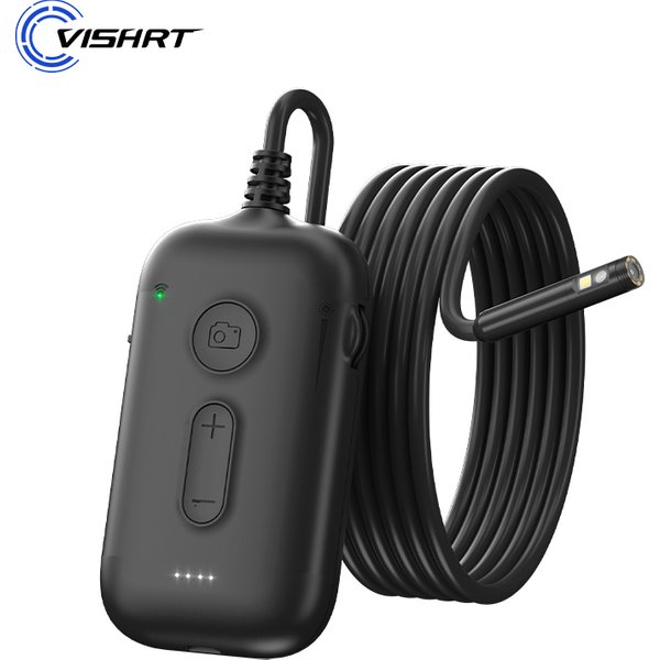 Wifi Industrial Endoscope HD1080P Dual&Triple Lens Waterproof Rigid Cable Piping Camera Inspection Sewer Car Borescope-image